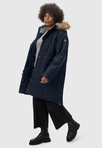 Parka invernale 'Tawny' di Ragwear in blu