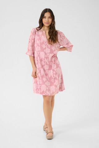 Cream Dress 'CRYana' in Pink