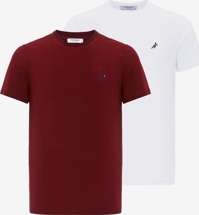 Moxx Paris T-Shirt en rouge / blanc, Vue avec produit