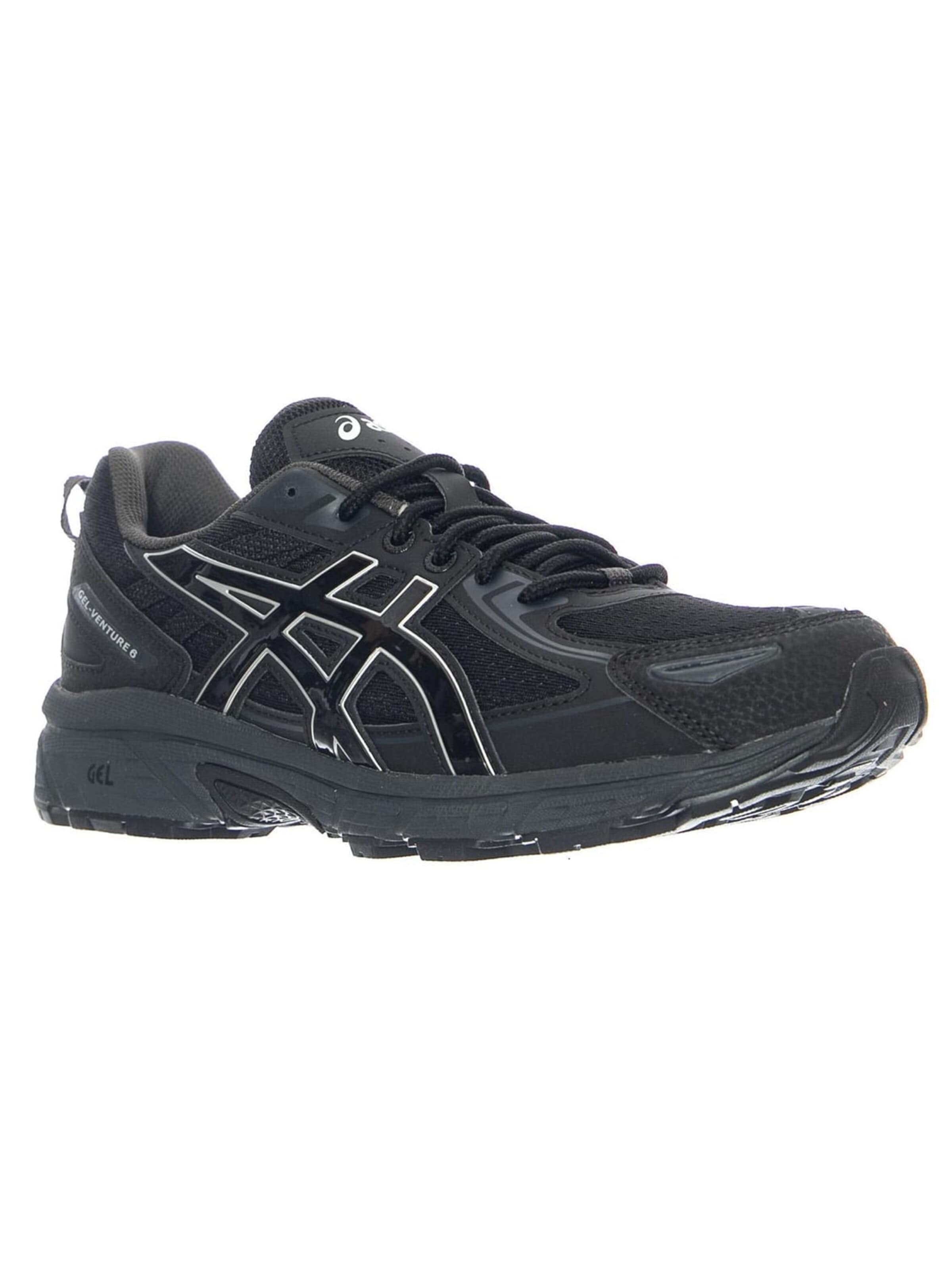 ASICS Sportieve veterschoen 'GEL-Venture 6' in Zwart: voorkant