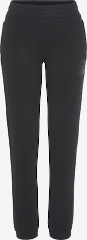 KangaROOS Regular Workout Pants in Black: front