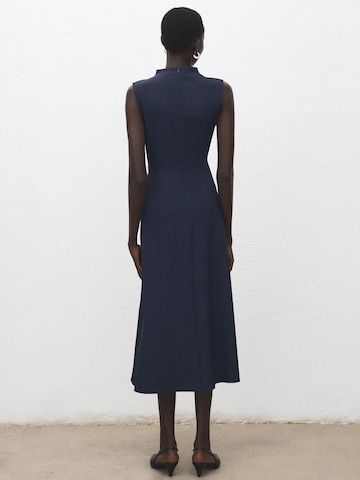 MANGO Jurk 'Elea' in Blauw