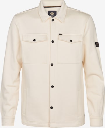 Petrol Industries Between-season jacket in White: front