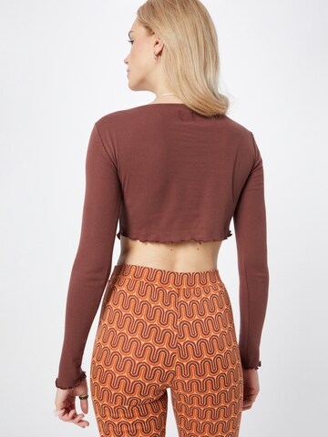 T-shirt BDG Urban Outfitters en marron