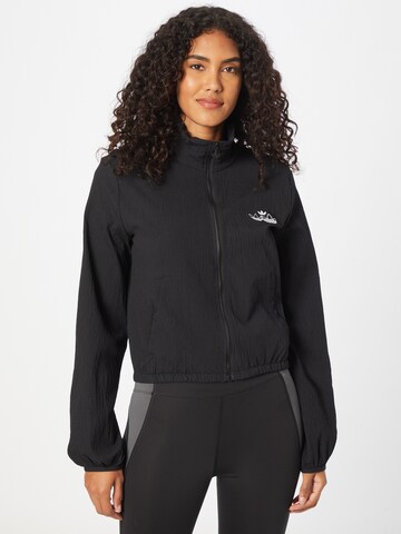 ADIDAS ORIGINALS Between-Season Jacket in Black: front