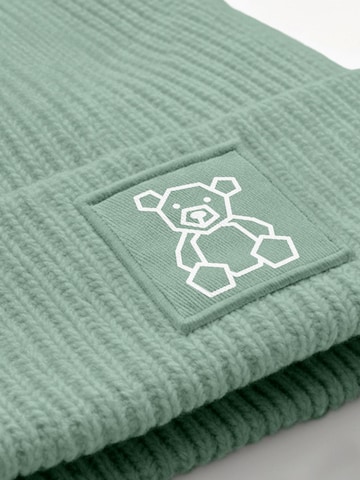 Neverless Mütze 'Teddy Polygon'‌ in Grün