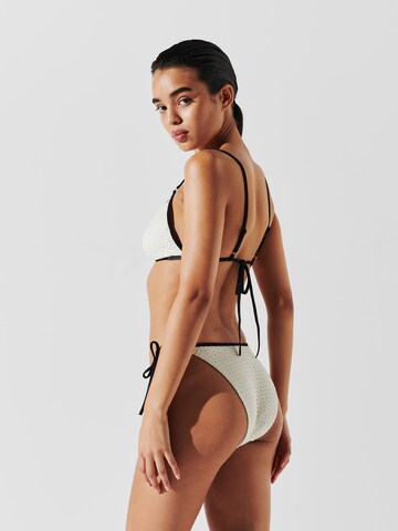 Triangle Hauts de bikini Karl Lagerfeld en beige
