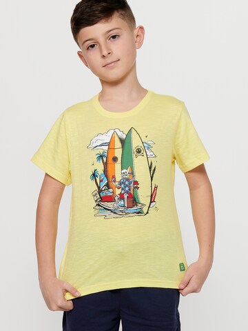 KOROSHI Shirt in Yellow: front