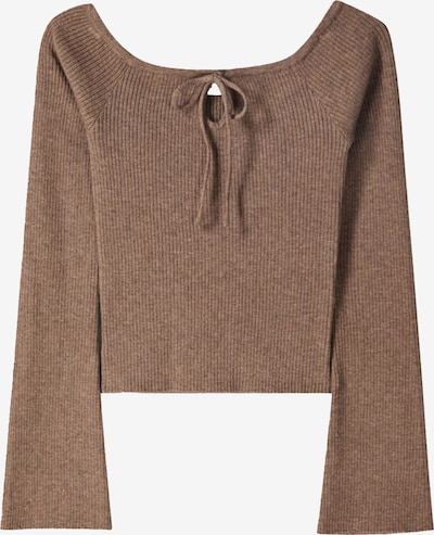 Bershka Neulepaita värissä ruskea, Tuotenäkymä