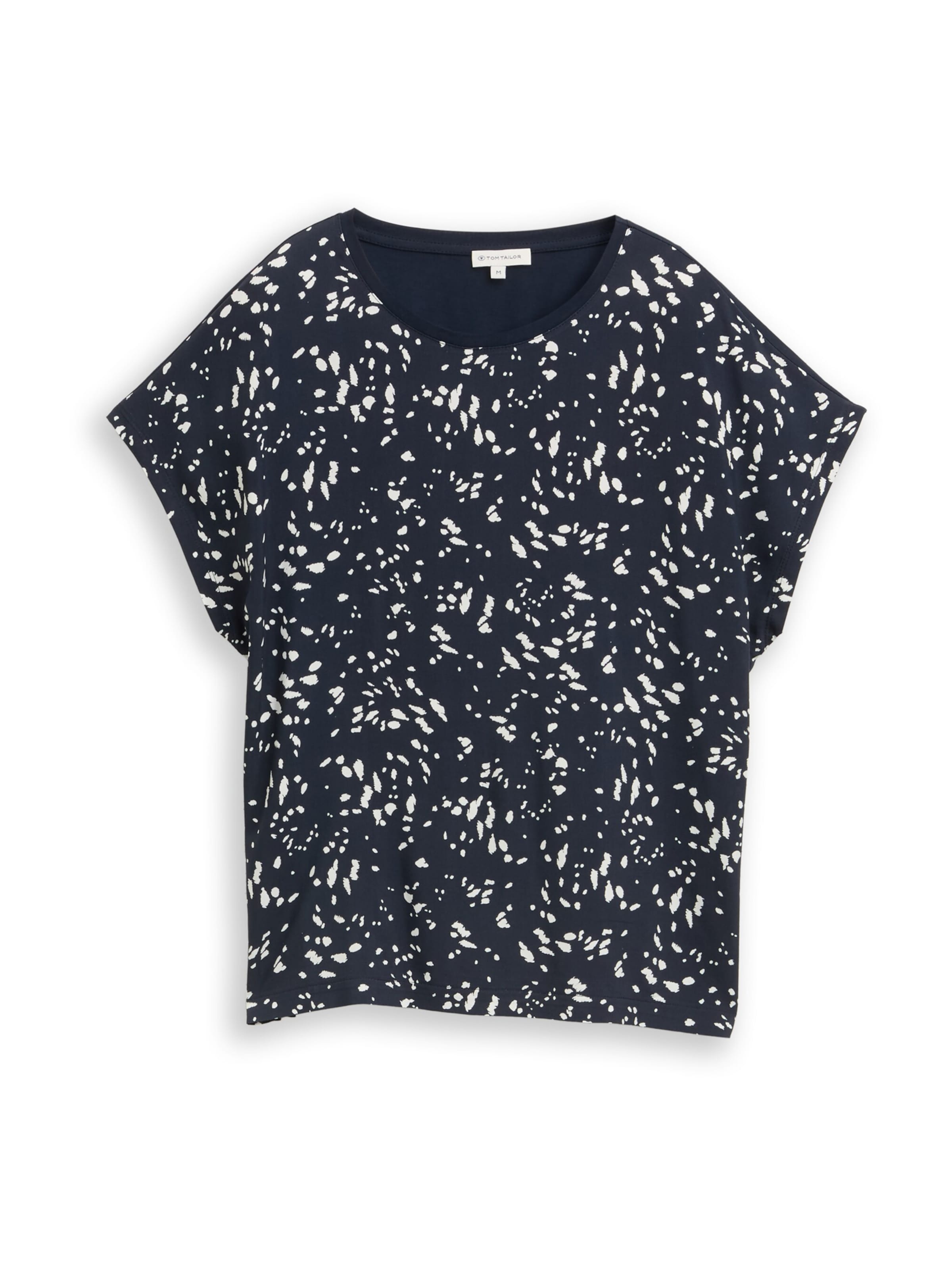 TOM TAILOR Футболка в Синий: спереди