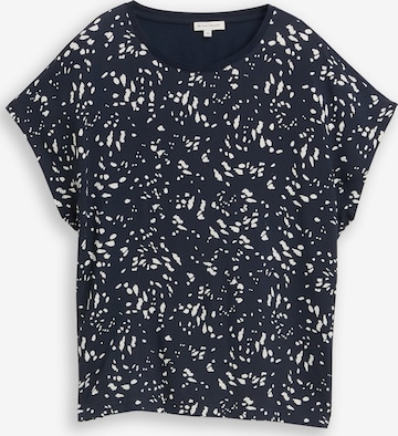 TOM TAILOR Футболка в Синий: спереди