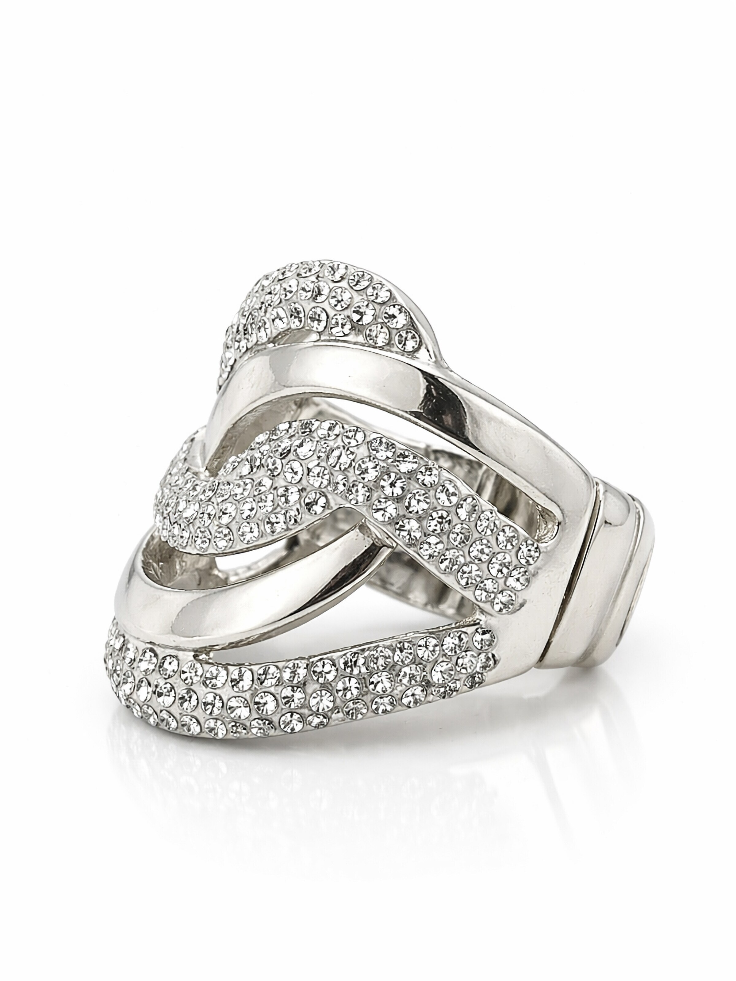 COLLEZIONE ALESSANDRO Ring 'Paris' in Silver