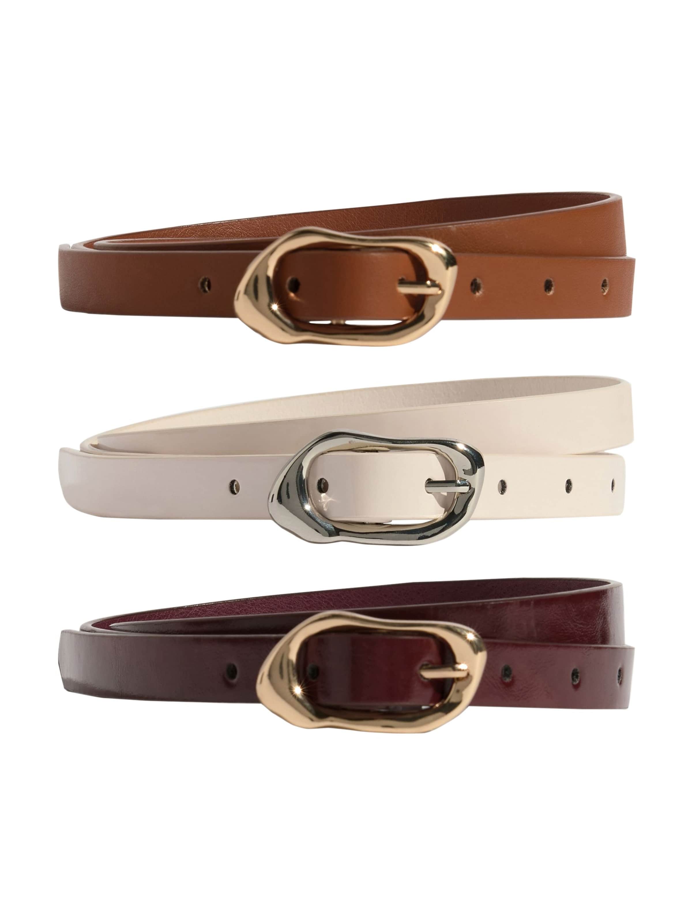 Lipsy Bälte i brun: framsida