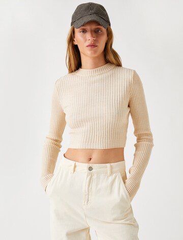 Koton Trui in Beige: voorkant