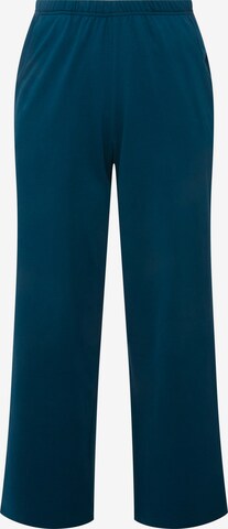 Ulla Popken Broek in Blauw: voorkant