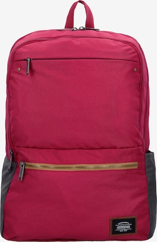 American Tourister Backpack in Red: front