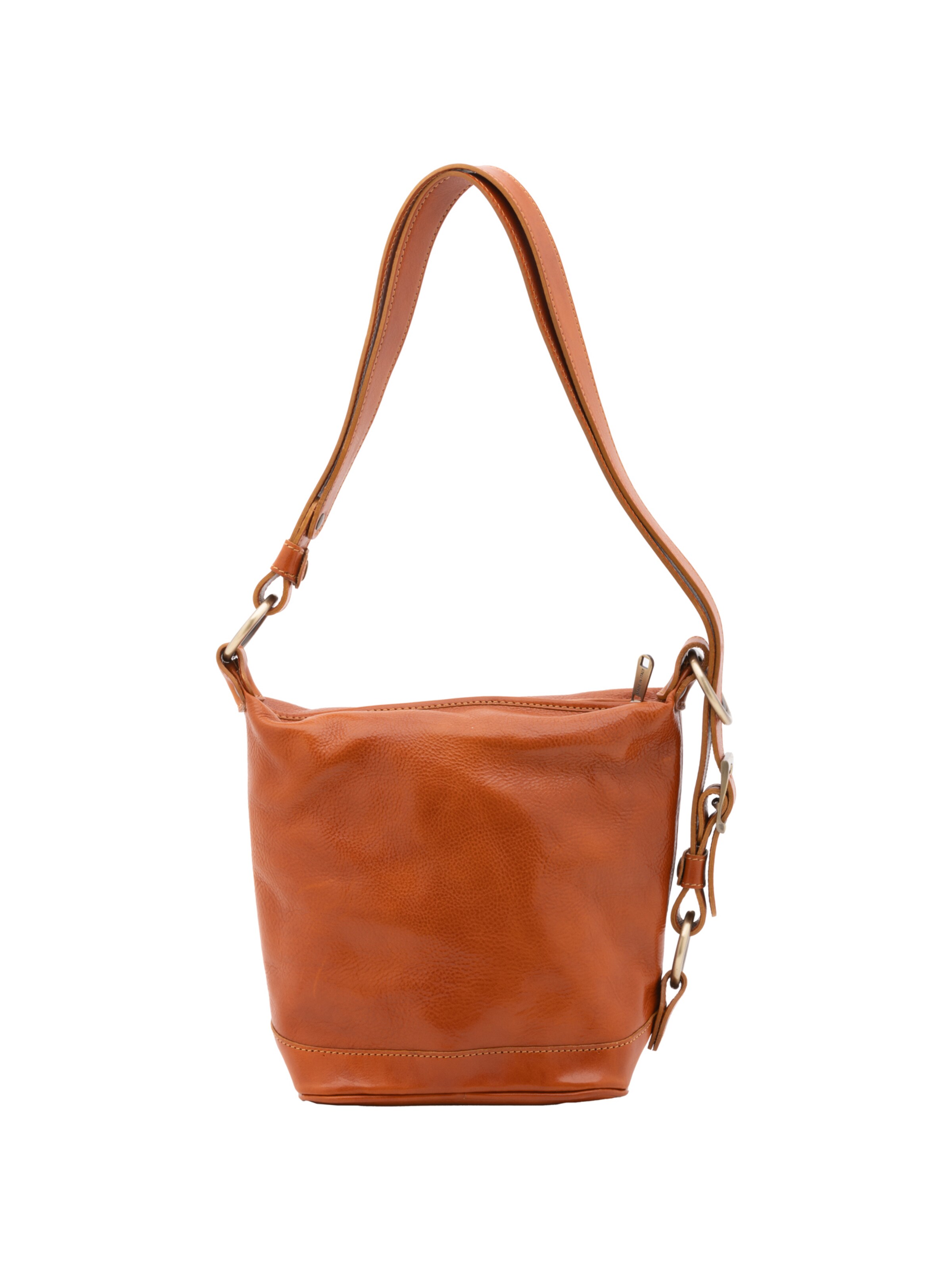 Borsa a mano 'Borsa a Secchiello Donna Vera Pelle - Tracolla Regolabile' di I Fratelli in beige