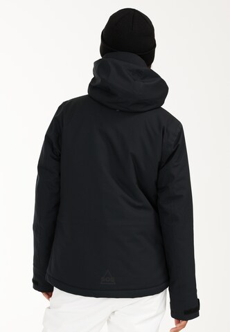 SOS Black Snow Outdoor Jacket 'Valley' in Black