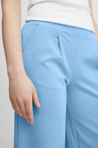 Wide Leg Pantalon à pince 'KATE' ICHI en bleu