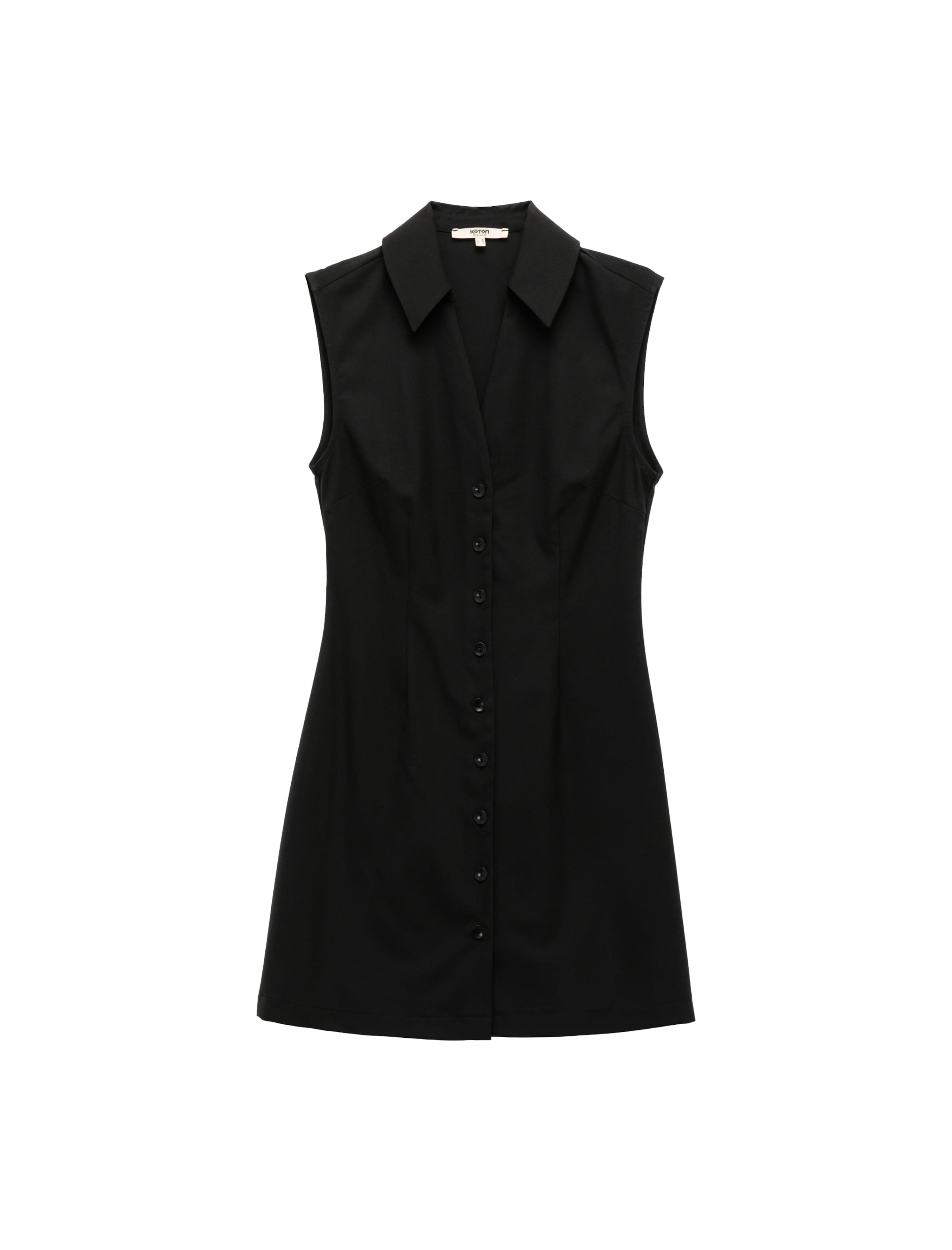Koton Shirt dress in Black: front