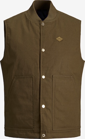 Gilet 'Andy' di JACK & JONES in marrone: frontale