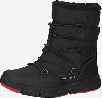 GEOX Snow Boots in Black: front