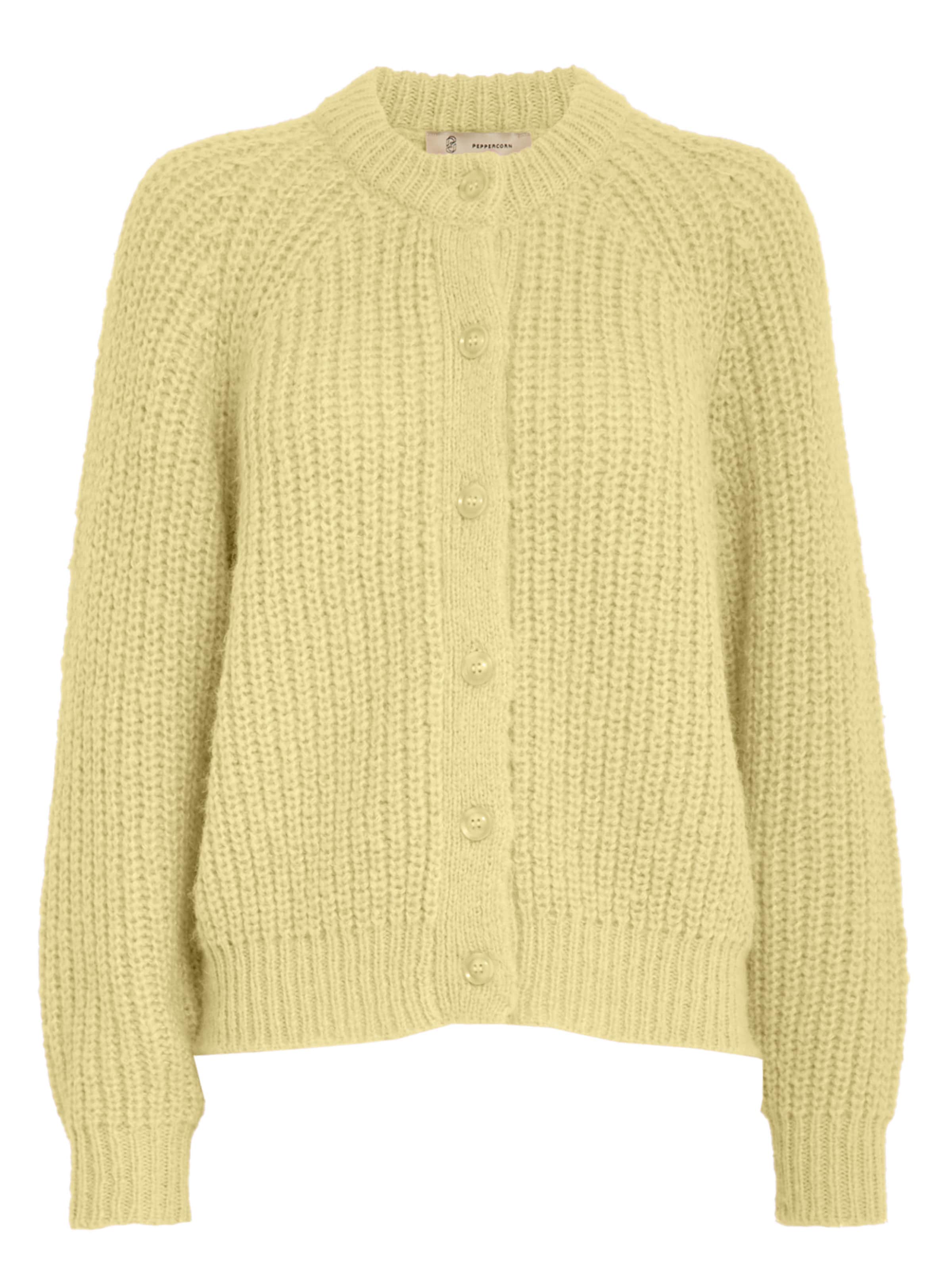 Peppercorn Neuletakki 'Mabelle' värissä keltainen: etupuoli