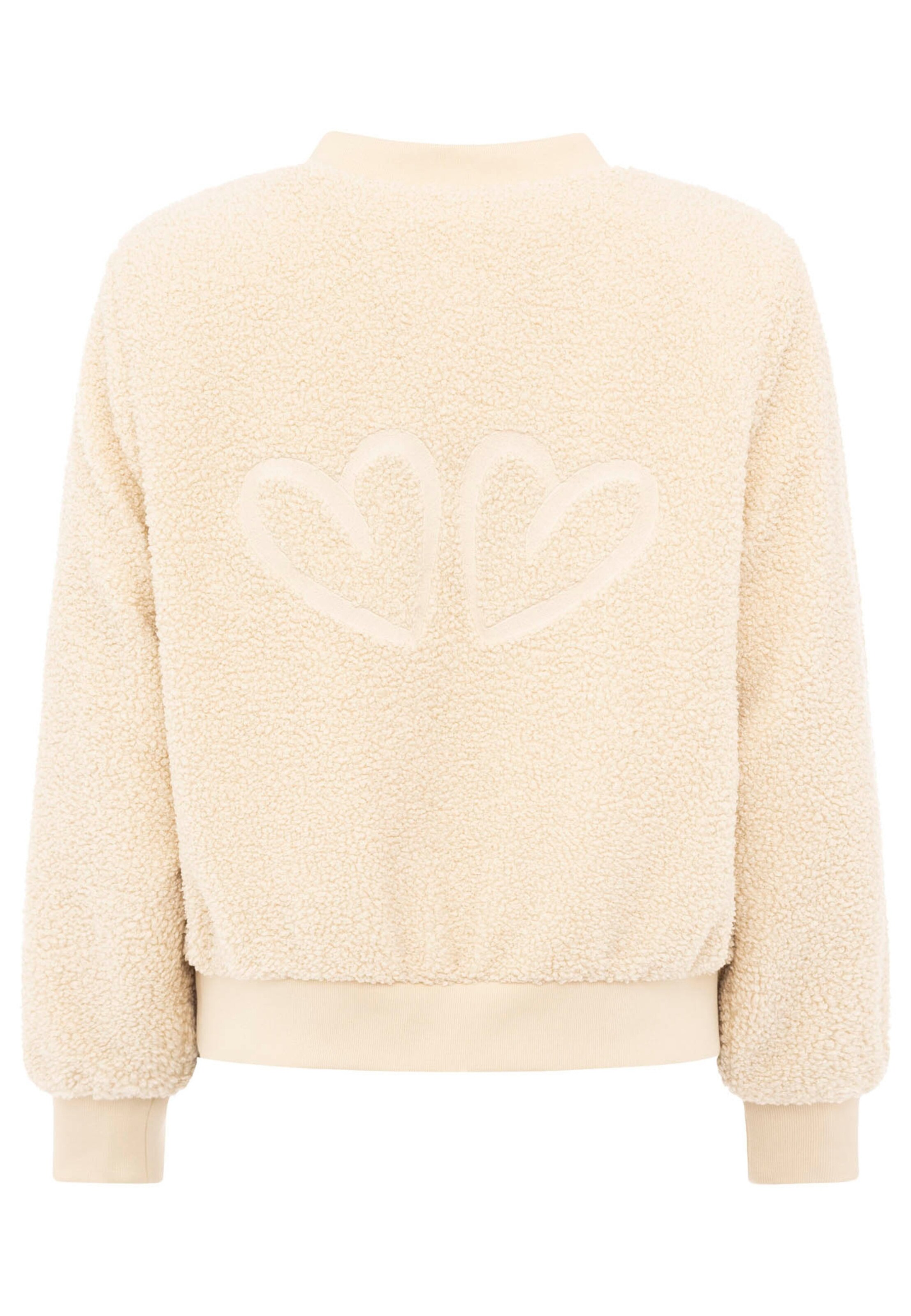 Veste de sport Zwillingsherz en beige