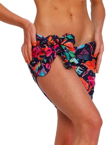 King Kameha - Toalla de playa 'Funky Flamingos' en azul