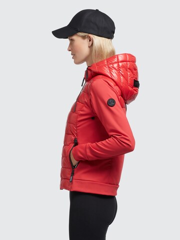 khujo Winter Jacket 'Ghita' in Red