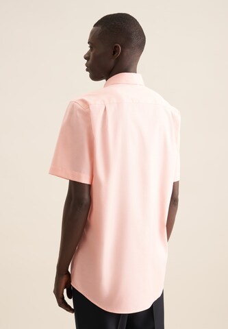 SEIDENSTICKER Regular Fit Hemd in Orange