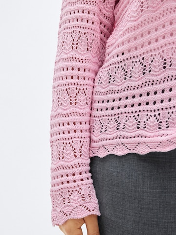 ONLY Carmakoma Kampsun 'CARELKE', värv roosa