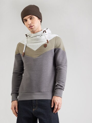 naketano Sweatshirt in Grau: Vorderseite