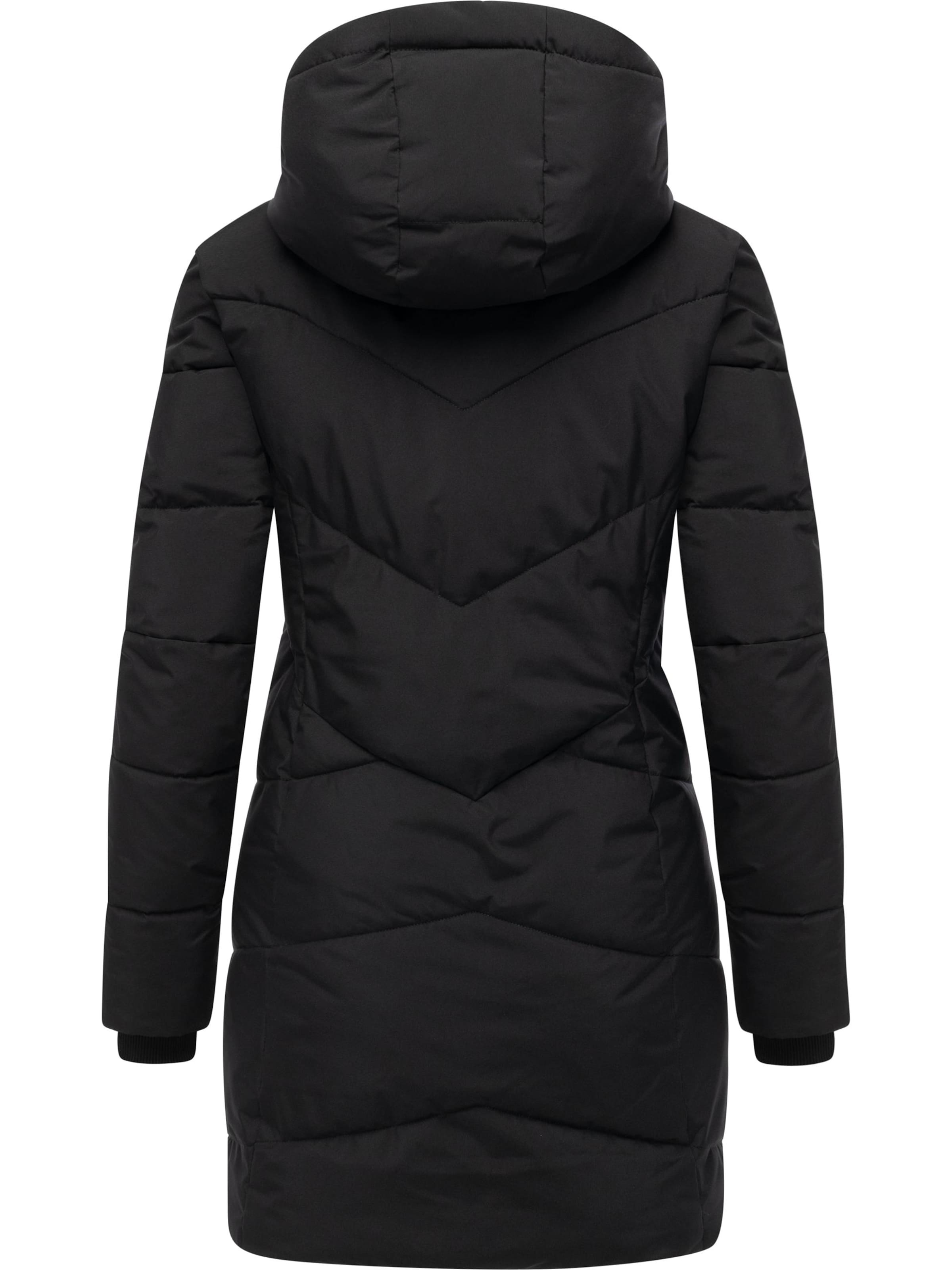 Ragwear Płaszcz zimowy 'Pevilla' w kolorze czarny