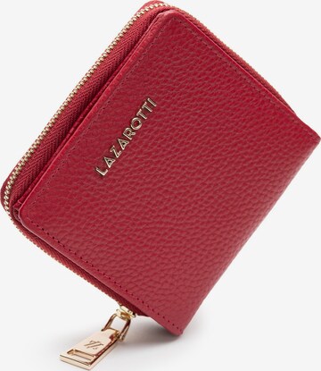 Lazarotti Wallet 'Bologna' in Red