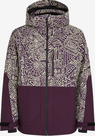 O'NEILL Kurtka outdoor w kolorze zielony / ciemnofioletowy / pupurowym, Podgląd produktu