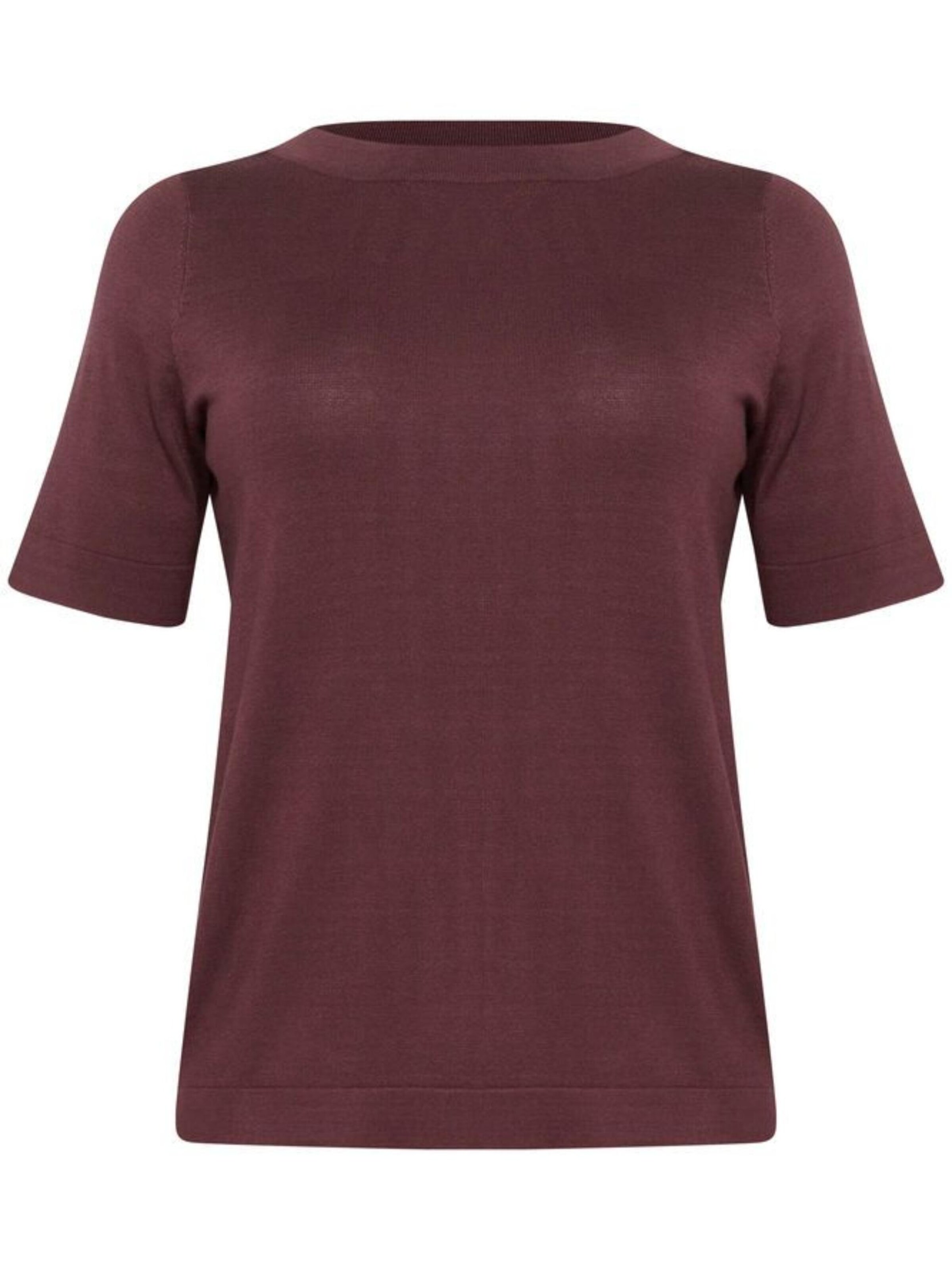 KAFFE CURVE - Pullover 'Lizzy' em vermelho: frente