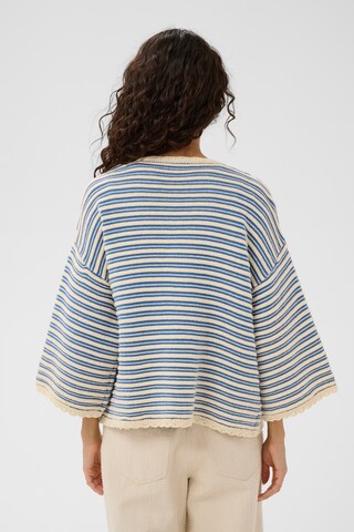 SAINT TROPEZ Kardigan 'SZRiley' – modrá
