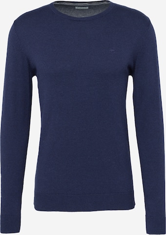 TOM TAILOR Sweater in Blue: front