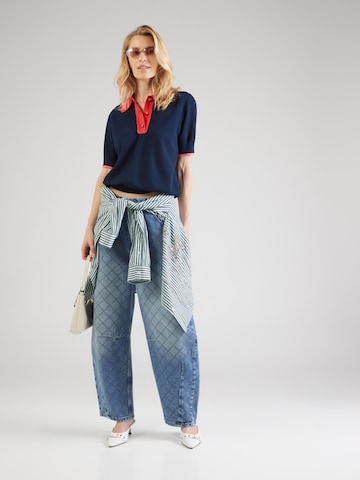 Essentiel Antwerp Barrel Jeans 'KATSU' in Blue