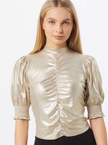 Dorothy Perkins - Camiseta en oro: frente