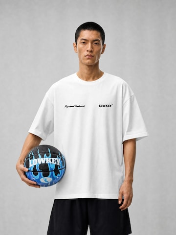 Lowkey Boll 'Blue Flame Y2K Basketball Indoor & Outdoor Size 7' i blå