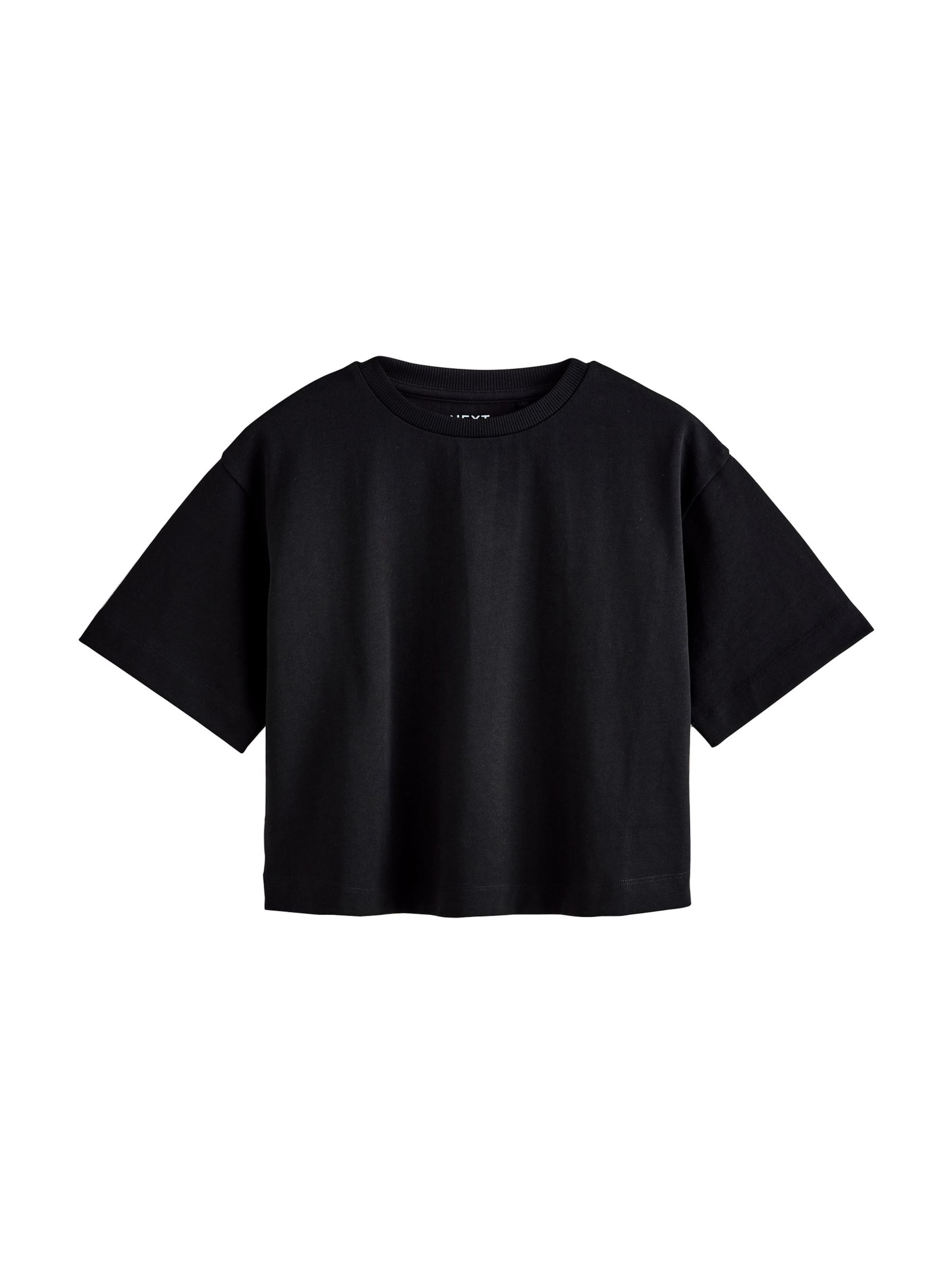 Next Shirt in Zwart: voorkant