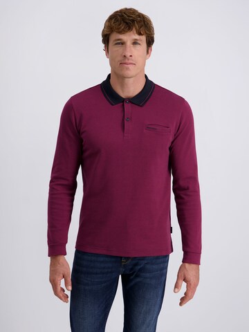 PIERRE CARDIN Shirt in Rood: voorkant