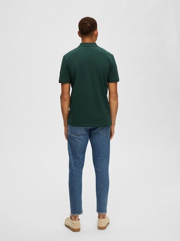 Tricou 'Dante' de la SELECTED HOMME pe verde