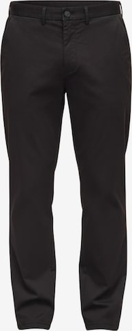 Ombre Regular Chinohose in Schwarz: Vorderseite