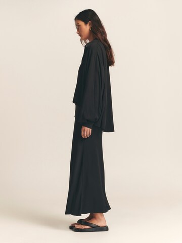 St MRLO Blouse 'Swansea' in Zwart