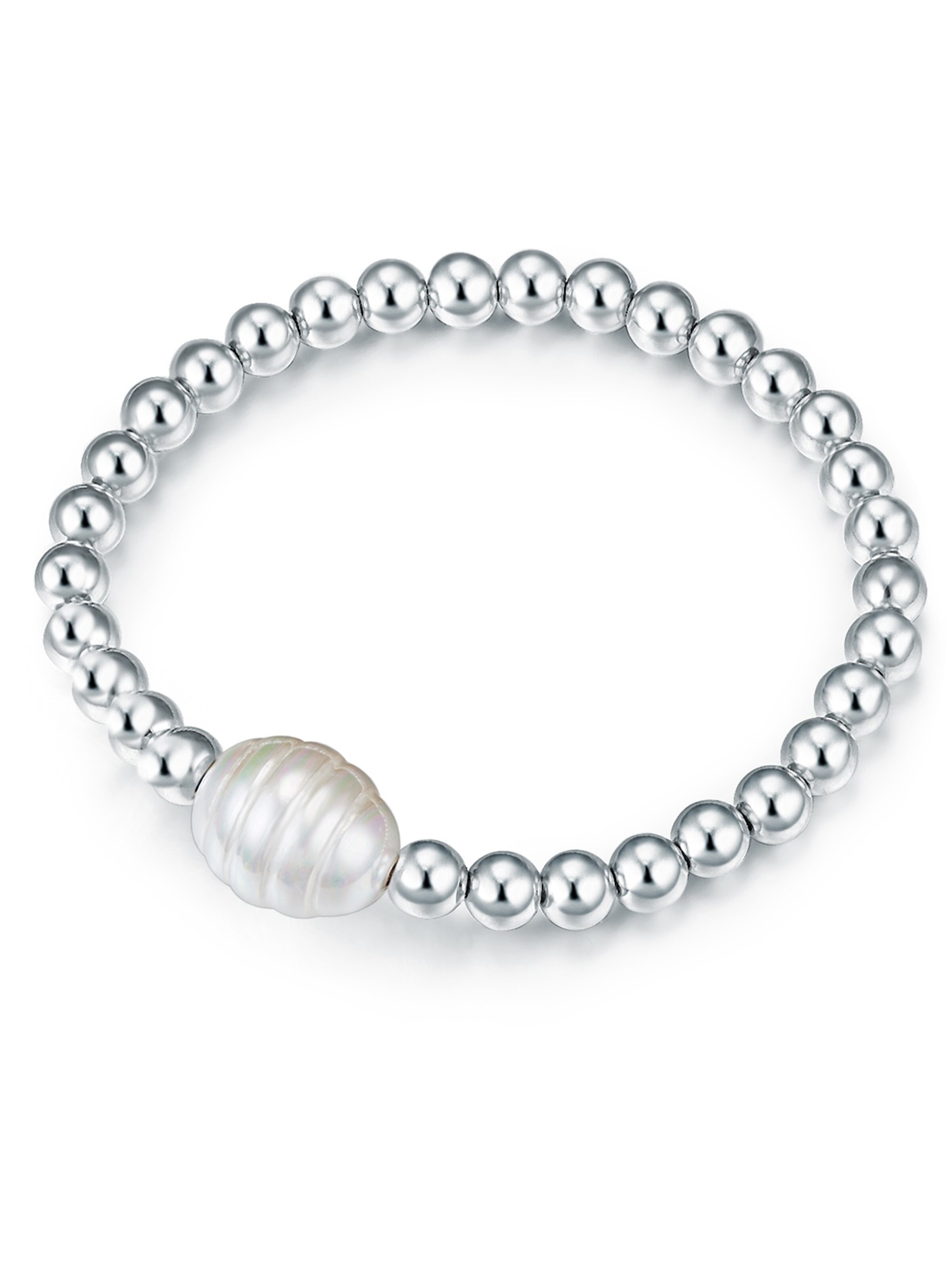 Lulu & Jane Armband in Zilver: voorkant