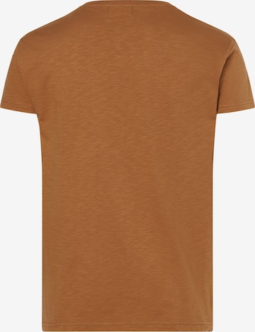 Derbe T-Shirt 'Hipster' in Braun