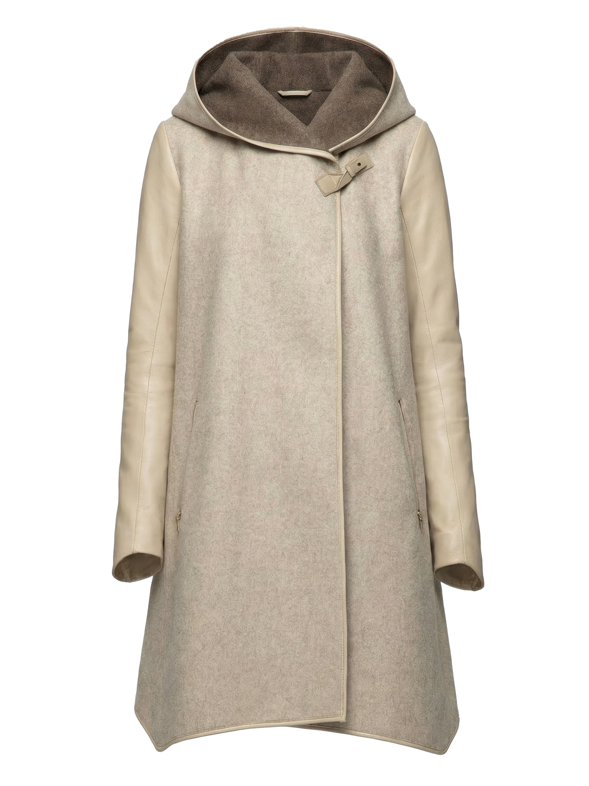 Cappotto invernale 'Lea' di VESPUCCI BY VSP in beige: frontale